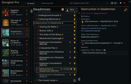 Quest chains and details