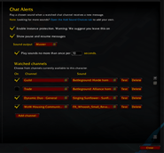 Chat Channel Alerts