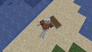 Corpse after skeletonization
