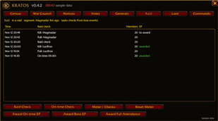 Raid and on-time checks