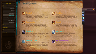 TRP3 Spellbook