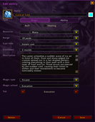 Spell Creation