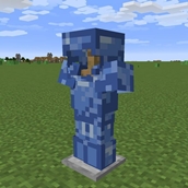 Packed Ice Armor – side view