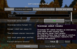 Tabbed Settings Tooltip