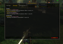 Activity  feed