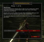 Setup  wizard