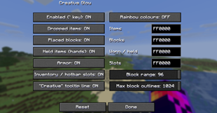 Creative Glow | Config Menu ("-" to Open)
