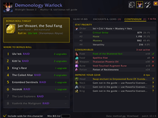 Compendium: stats, consumables and gear tips