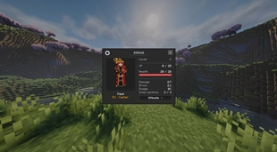 Hero Status Screen