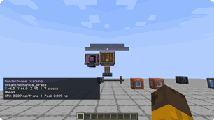 Create press · real gameplay GIF · Flywheel ON