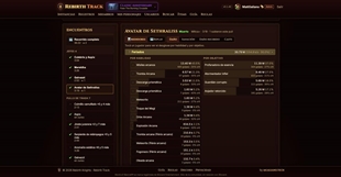 Damage meters and breakdown / Medidores y desglose