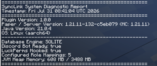 System Diagnostics