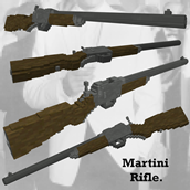 German Martini Rifle.
