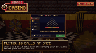 New in 0.6.0: Plinko with 10 balls