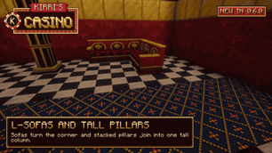 New in 0.6.0: L-sofas and tall pillars