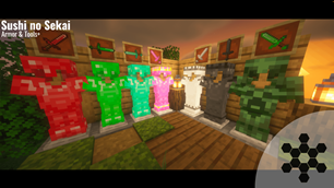 Sushi no Sekai: Armor & Tools+