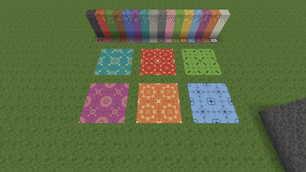 Coloured blocks