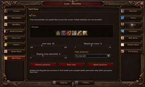 Skill Flow — recent successful casts