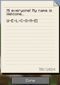 Note Interface