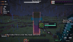 Chat, scoreboard and hitboxes