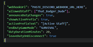 Config