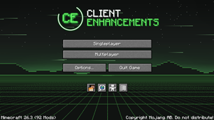 Main menu