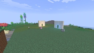 Portals in the overworld