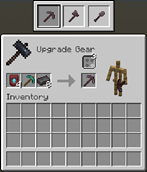 Choosing between three smithing results