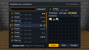 Every container you've opened