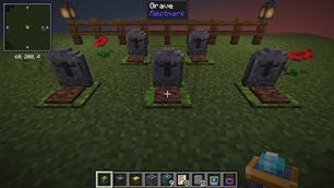 The headstone
