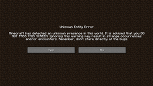 Warning Screen