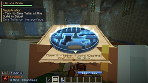 Dungeon map