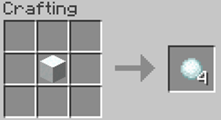 Reversible Snow Recipe
