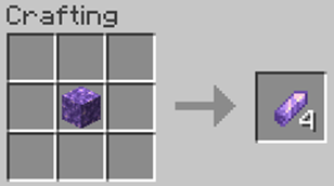 Reversible Amethyst Recipe