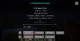 Playing Track with Progress Bar