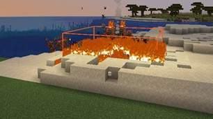 Napalm carpert in action
