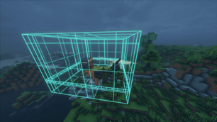 There is optional setting in the beacon setting tab that let you enable or disable beacon zone and beam.