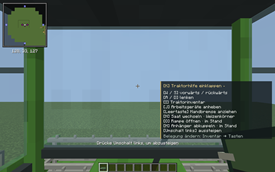 Rebindable tractor driving guide