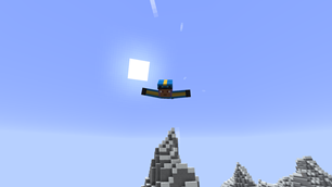 A Pro Wingsuit flight off the summit