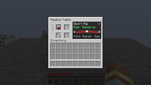 The Rigging Table: pack, repair and dye in two colours and six patterns
