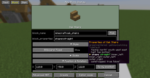 Display Entity Preview & Property Hints