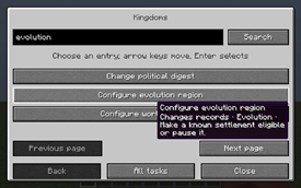 Kingdom Tasks