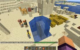 This was a copper Bucket. See the Advancement?