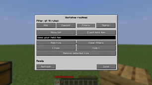 Deposit Filters
