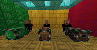 Example of all 3 New Suits: Banker, Buyer, Seller (Left to Right)