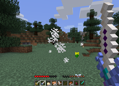 creating a gust of wind