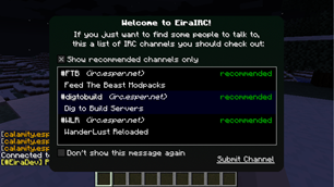 Welcome Screen