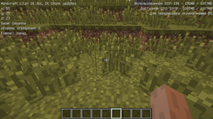 Debug screen RU
