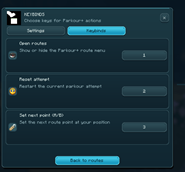 Keybinds