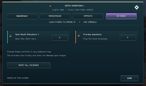 Keybinds